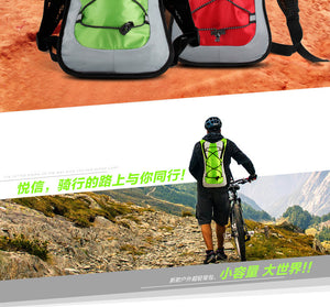 Hydration Backpack with 2L water bladder - multi colours