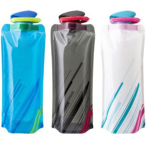 Camping and Hiking Portable Collapsible Drink Water Bottle/Bag
