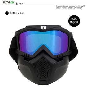 Snowboard Goggle and face protector dustproof and windproof