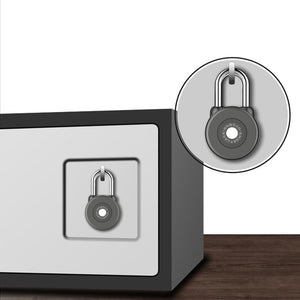 Smart Bluetooth Padlock Anti-Theft Alarm Lock with Wireless Control