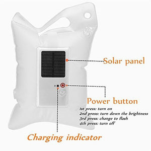 Inflatable Solar Light Portable Foldable and Waterproof