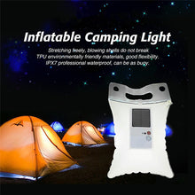 Inflatable Solar Light Portable Foldable and Waterproof