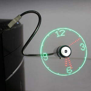 Mini adjustable Hologram Clock with USB connection