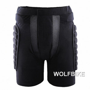 Protective under pants for mountain biking or snow boarding