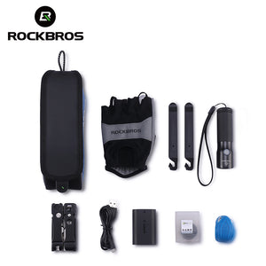 ROCKBROS Bicycle Bag/carry case with Smart Phone pouch for mountain or road bikes