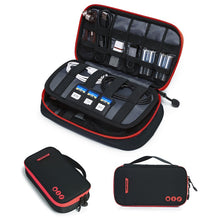 BAGSMART Functional travel bag for organising all your tech.  Stowe your phone, laptop, ipad, cables, camera, chargers when travelling