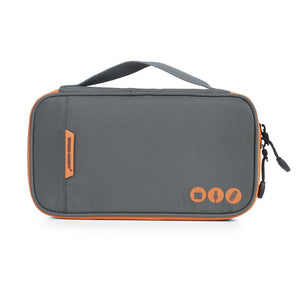 BAGSMART Functional travel bag for organising all your tech.  Stowe your phone, laptop, ipad, cables, camera, chargers when travelling