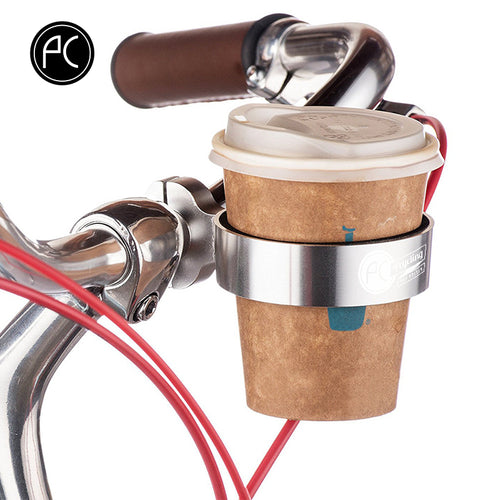 Bicycle Coffee Cup or water bottle holder - so simple!