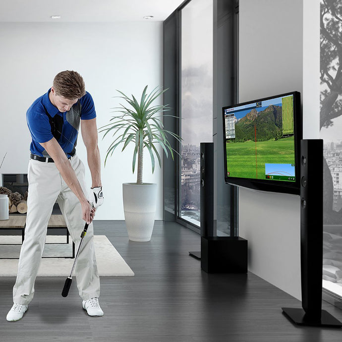 Micro Golf Swing and Practice Simulator - Premium