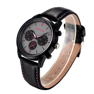 BAOSAILI PINK multi dial unisex sports watch with quartz movement