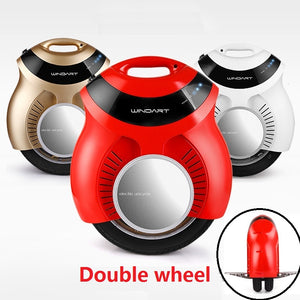 Electric Unicycle - Dual wheel, Bluetooth and self balancing with Gyro